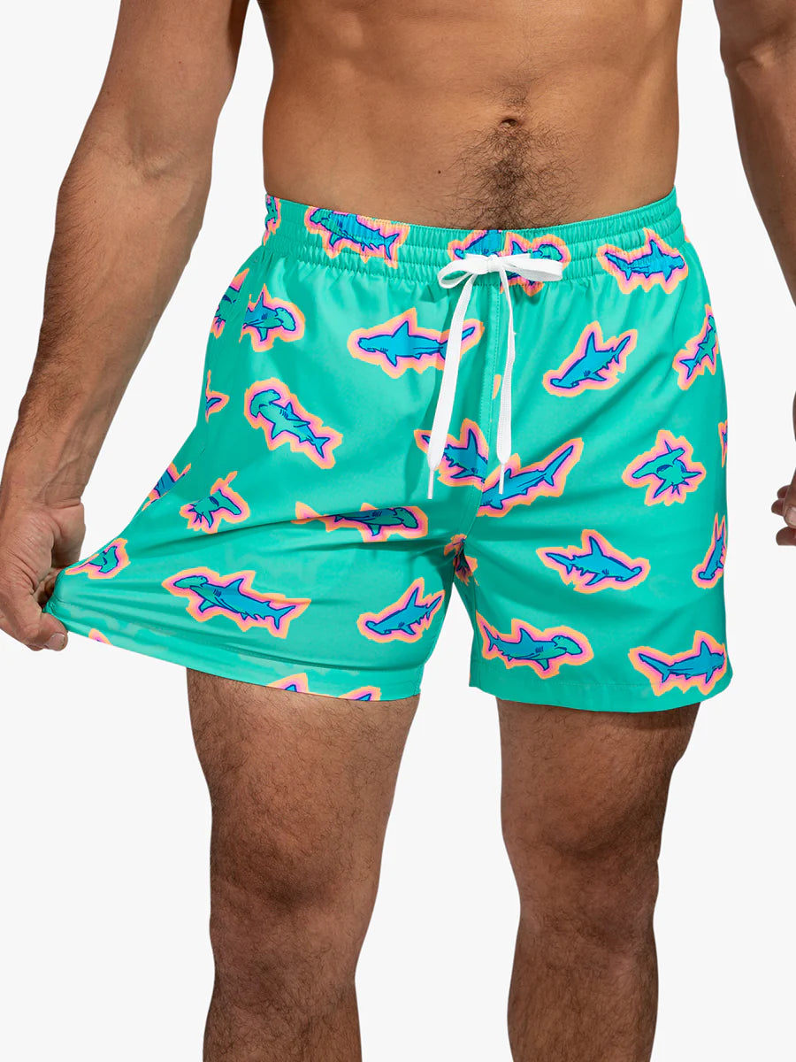 Chubbies M 5.5" Swim Trunk With Liner Apex Swimmers