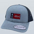 ALL STAR NC Marlin Patch Trucker HEATHER GRAY/BLACK