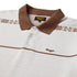 Seager M Azteca Tile Polo WHITE