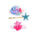 Lilies & Roses Fish Neon Under The Sea Clips