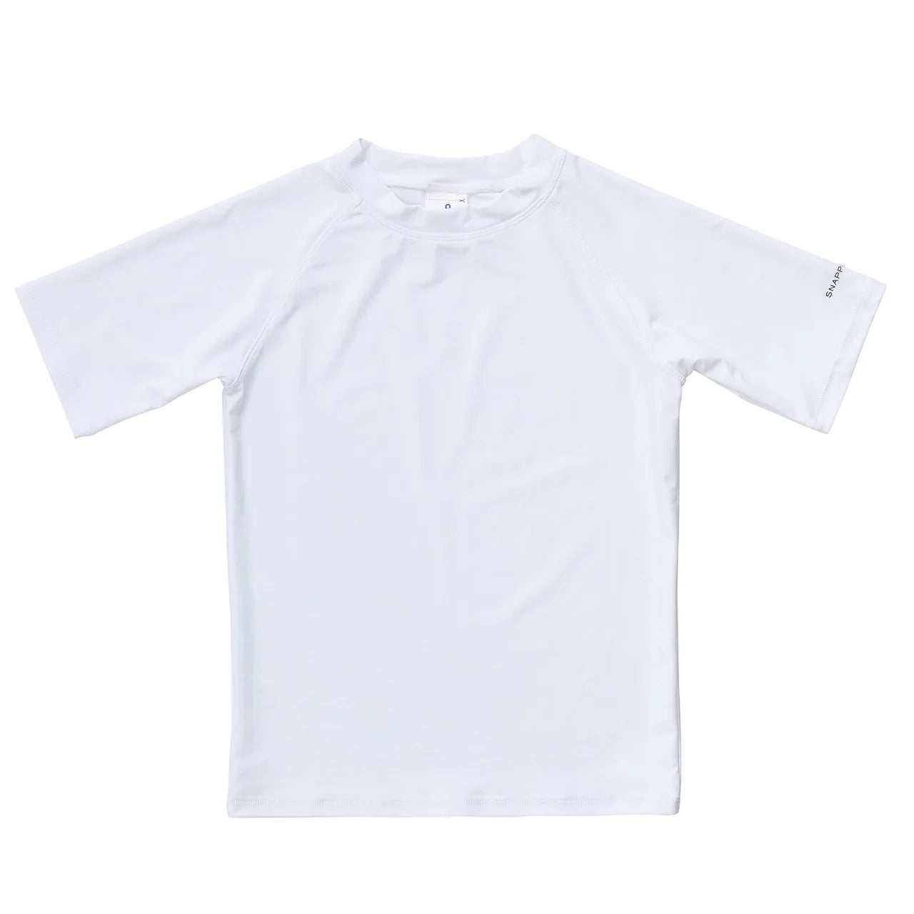Snapperrock Boys SS Rash Top WHITE