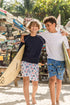 Snapperrock Boys SS Rash Top WHITE