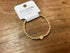 Pura Vida Happy Face Stretch Bracelet GOLD