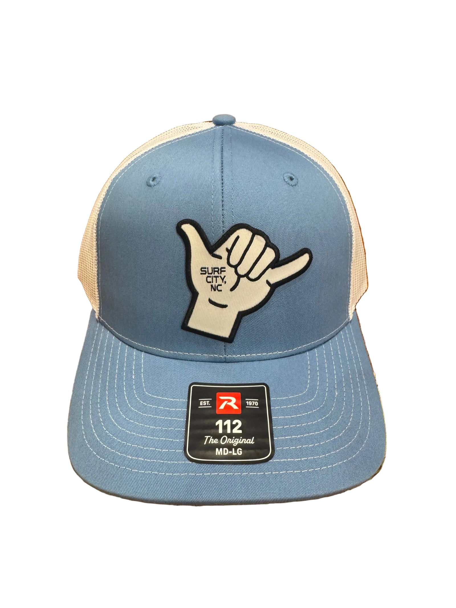 Richardson Surf City Shaka Trucker COLUMBIA BLUE/WHITE