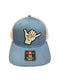 Richardson Surf City Shaka Trucker COLUMBIA BLUE/WHITE
