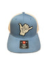 Richardson Surf City Shaka Trucker COLUMBIA BLUE/WHITE