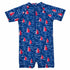 Snapperrock Baby SS Sailboat Sunsuit BLUE