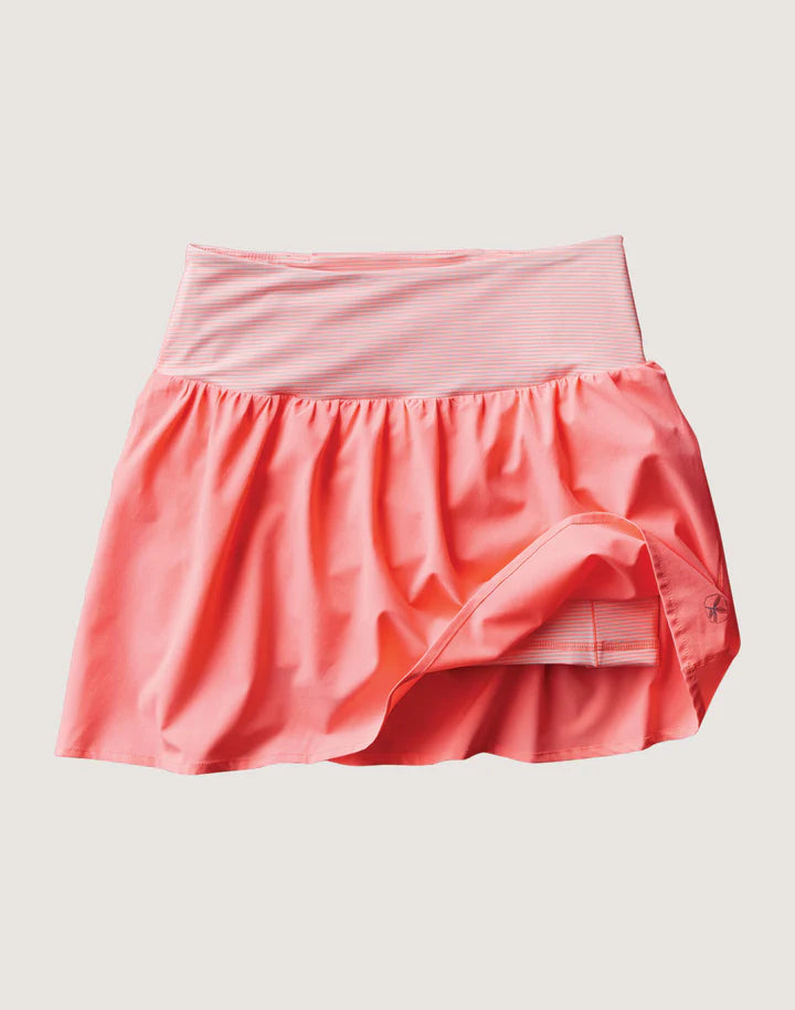 Carve Designs W Sasha Balsa Skort ELECTRIC CORAL