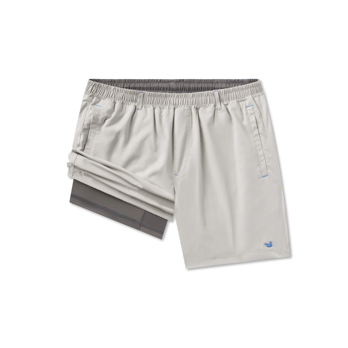 Southern Marsh M Billfish Lined Short LIGHT GRAY