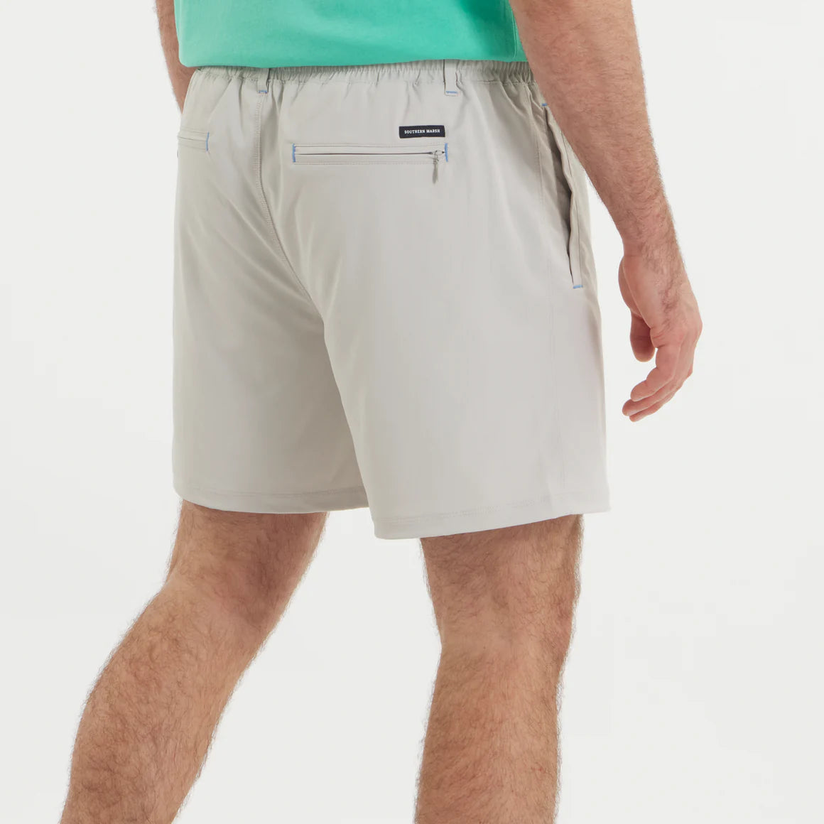 Southern Marsh M Billfish Lined Short LIGHT GRAY