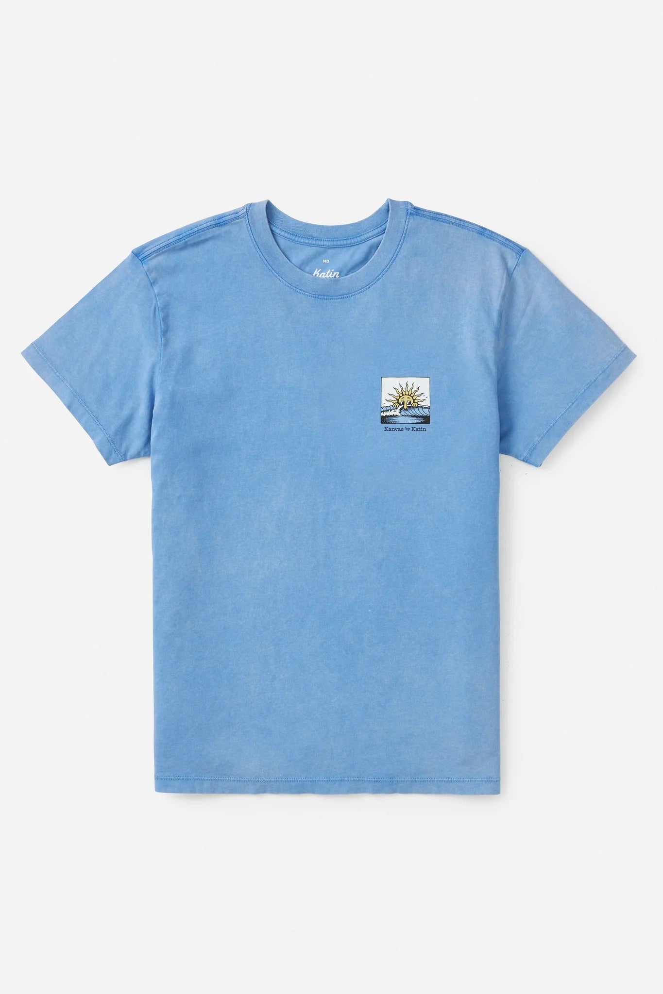 Katin Boys SS Glance Tee BAY BLUE SAND WASH