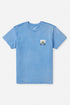 Katin Boys SS Glance Tee BAY BLUE SAND WASH