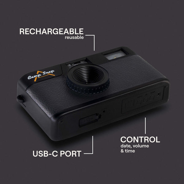 Camp Snap Camera STEALTH BLACK