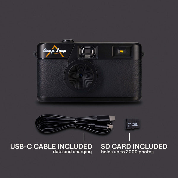 Camp Snap Camera STEALTH BLACK