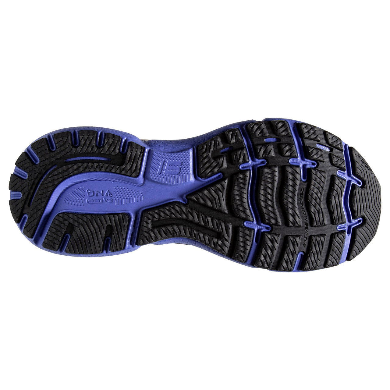 Brooks W Ghost 15 BLACK/BLUE/ARUBA