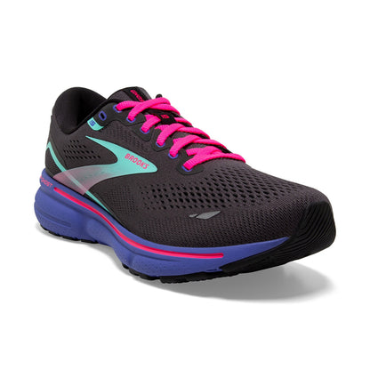 Brooks W Ghost 15 BLACK/BLUE/ARUBA