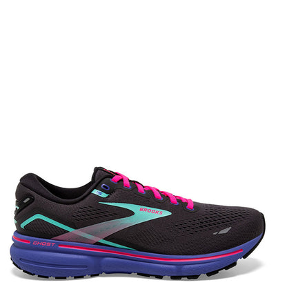 Brooks W Ghost 15 BLACK/BLUE/ARUBA