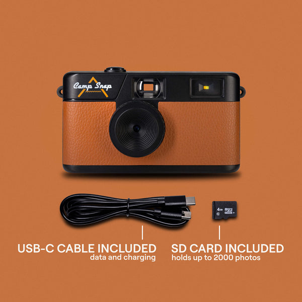 Camp Snap Camera CHESTNUT BROWN