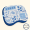 Ballast Beach Pillow GRECIAN SHORE