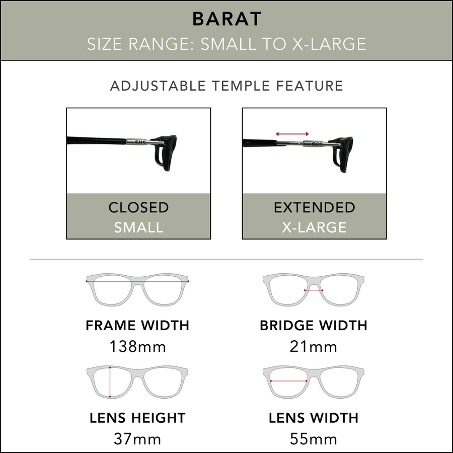 Clic Barat Reader MATTE BLACK