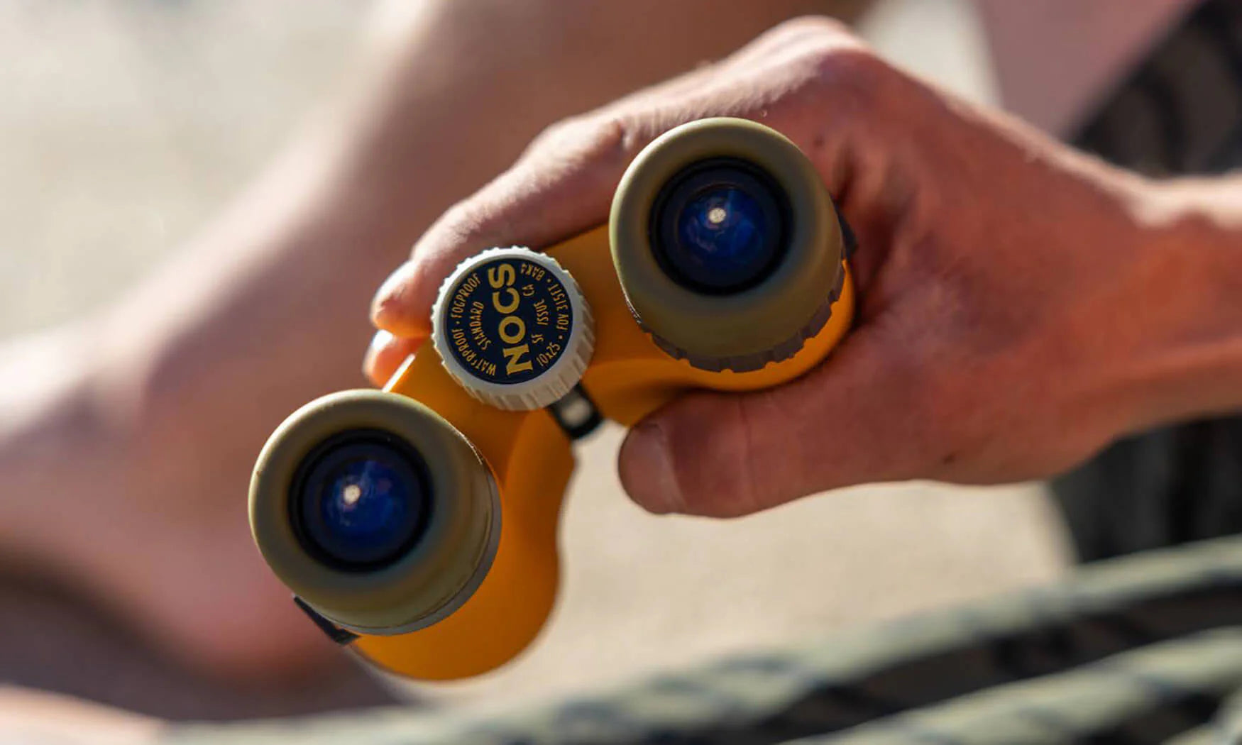 Nocs Provisions Standard Issue 10x25 WP Binoculars BEESWAX YELLOW