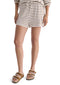 Vineyard Vines W Knit Jersey Short WHITE CAP / COCONUT