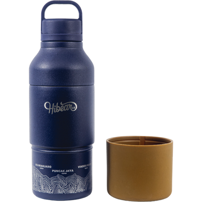 Hibear All Day Adventure Flask 32oz BIG BLUE