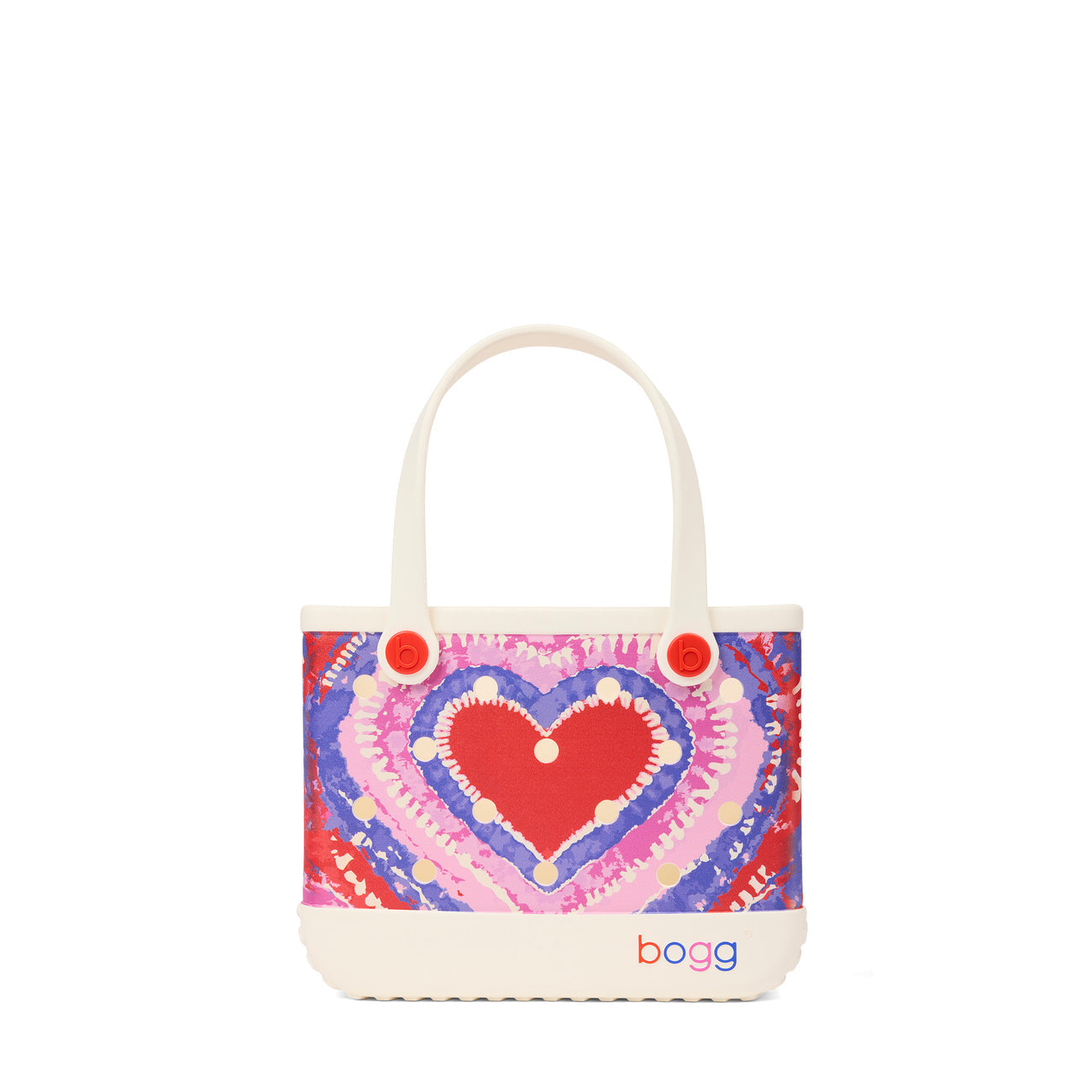 Bogg Bag Bitty Bogg DYE-LICIOUS HEART BOUY RED
