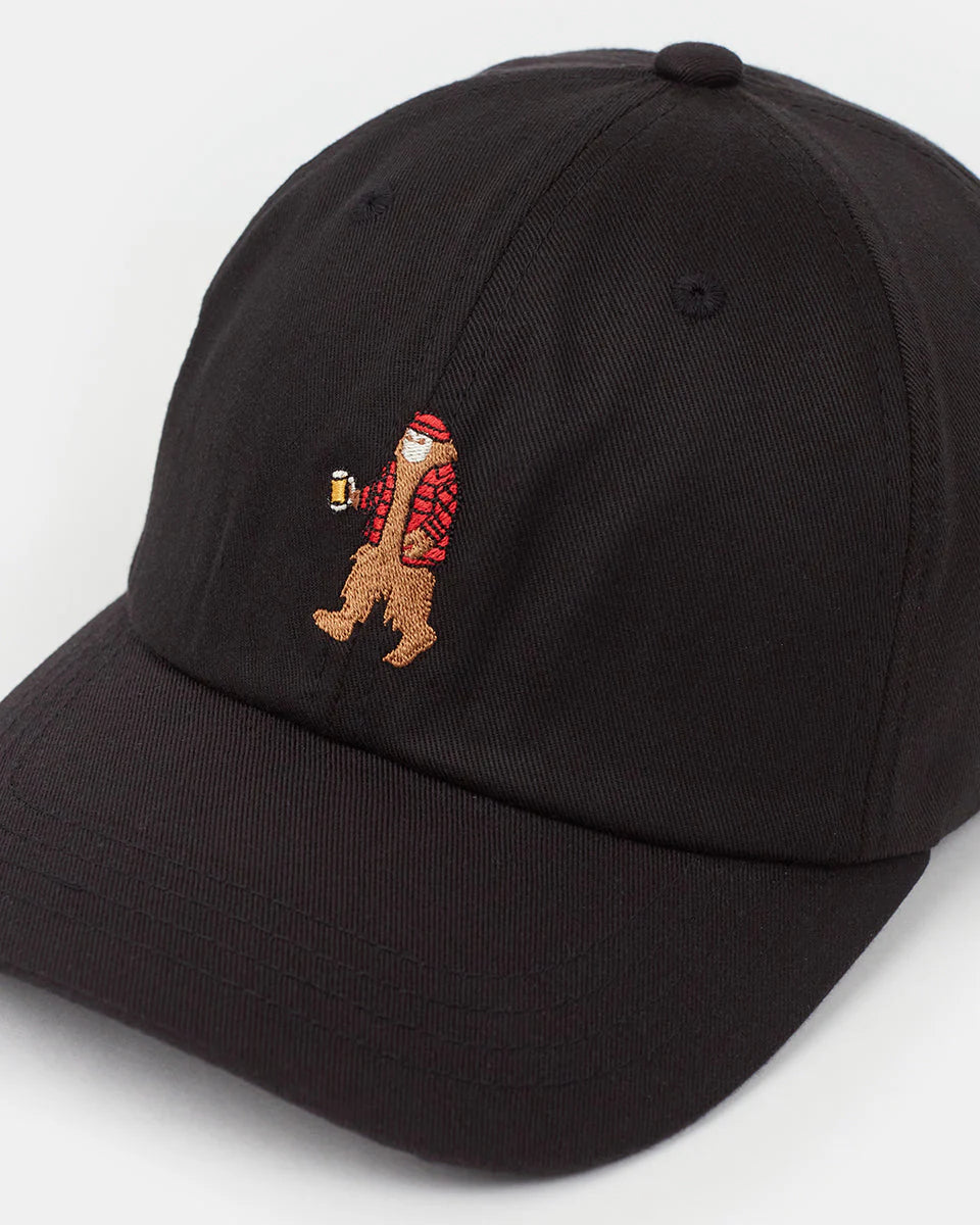 tentree Sasquatch Peak Hat METEORITE BLACK / LUMBERJACK