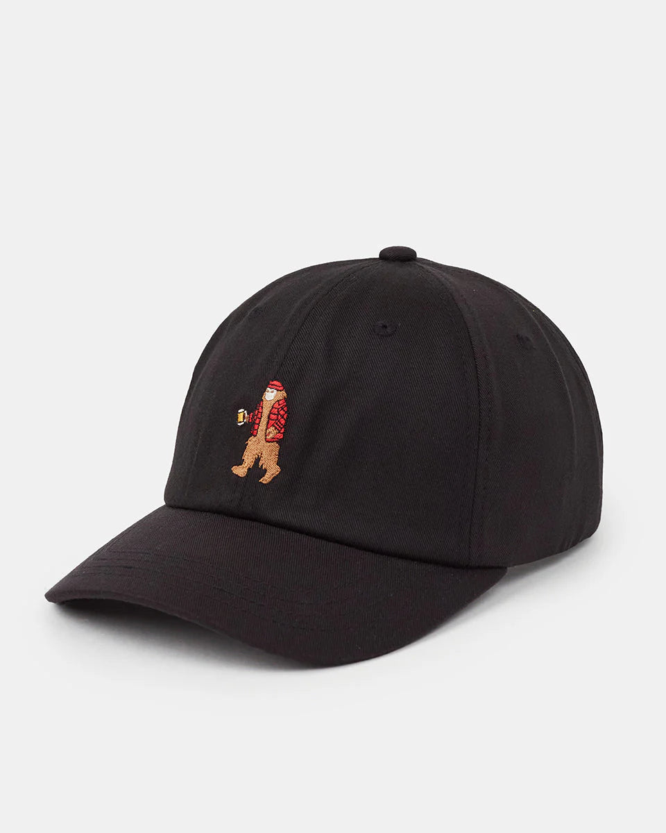 tentree Sasquatch Peak Hat METEORITE BLACK / LUMBERJACK