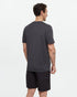 tentree M SS Sasquatch Hammock Tee METEORITE BLACK HEATHER