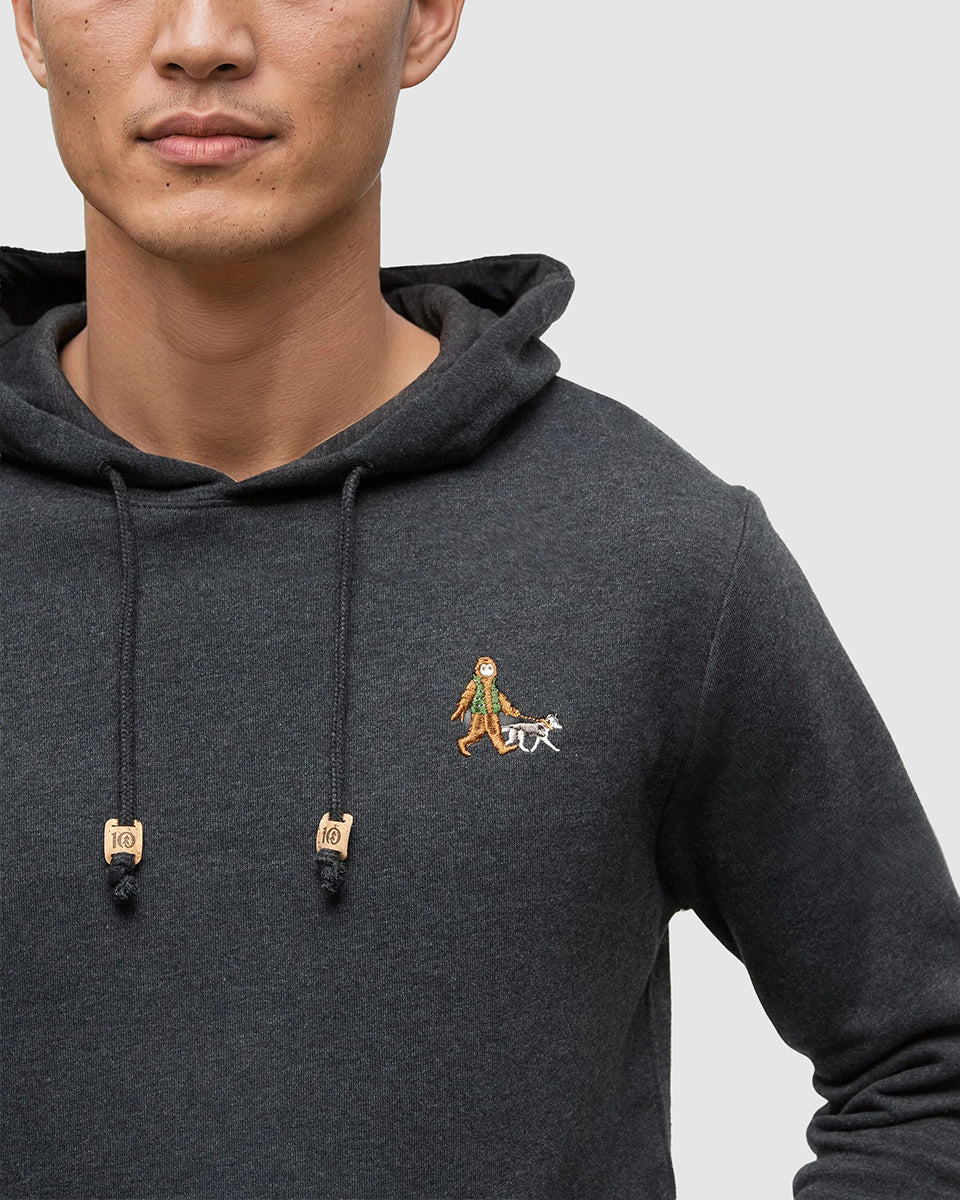 tentree M Sasquatch Hoodie NOIR MÉTÉORITE/DOG WLK