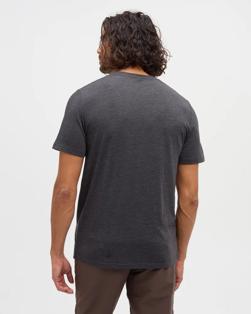 tentree M SS Sasquatch Bike Tee METEORITE BLACK