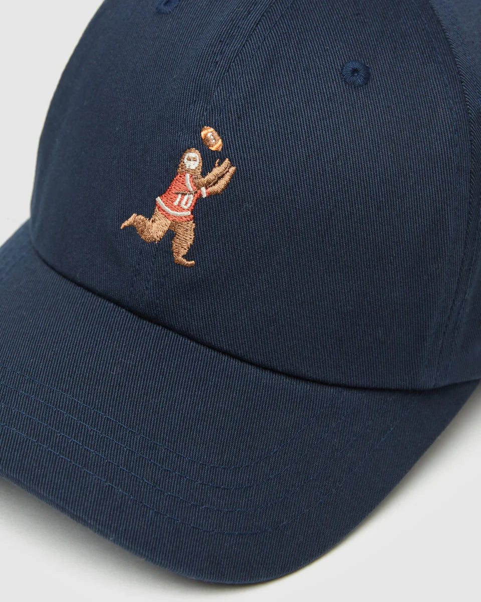 tentree Sasquatch Peak Hat MIDNIGHT BLUE / FOOTBALL