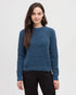 tentree W Morrell Fleck Sweater BLUE HORIZON FLECK