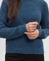 tentree W Morrell Fleck Sweater BLUE HORIZON FLECK