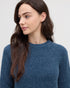 tentree W Morrell Fleck Sweater BLUE HORIZON FLECK