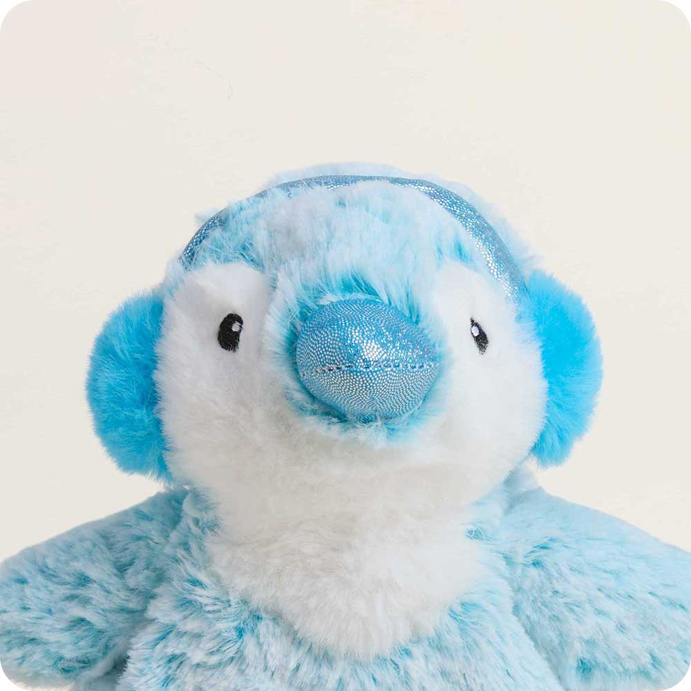 Warmies Junior Penguin FROSTED BLUE