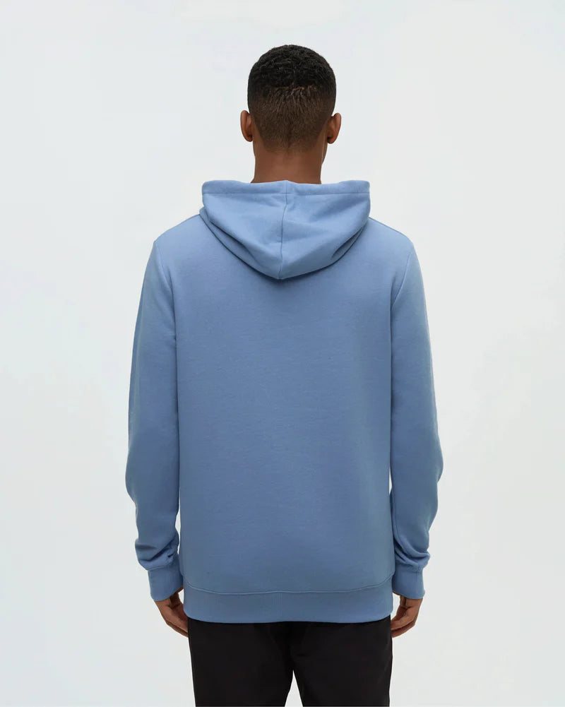 tentree M Sasquatch Hoodie LAKESIDE BLUE HEATHER / FISHING
