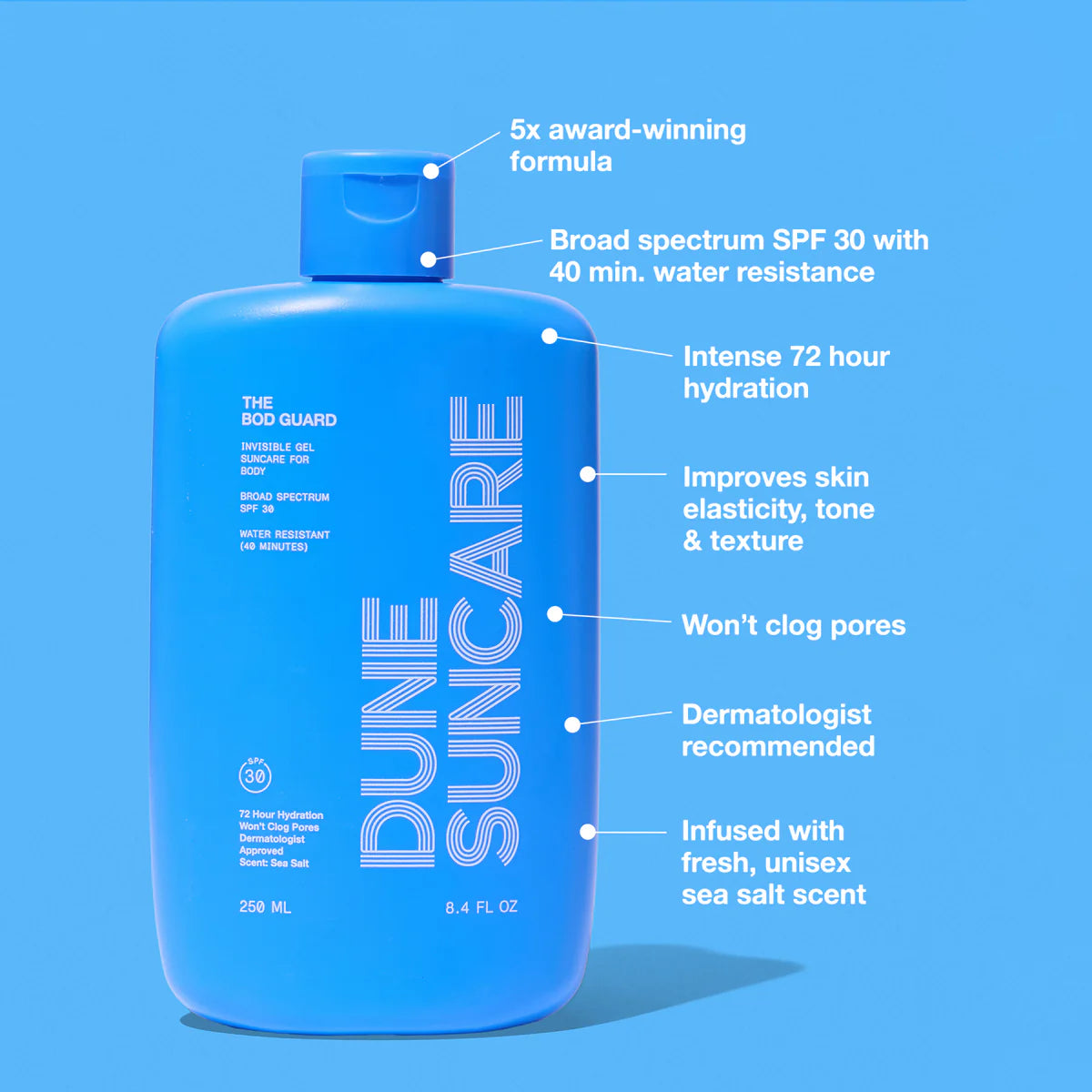 Dune The Bod Guard SPF 30 Body Gel