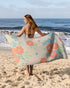 Sand Cloud Botanical Beach Towel  NATURAL - REG