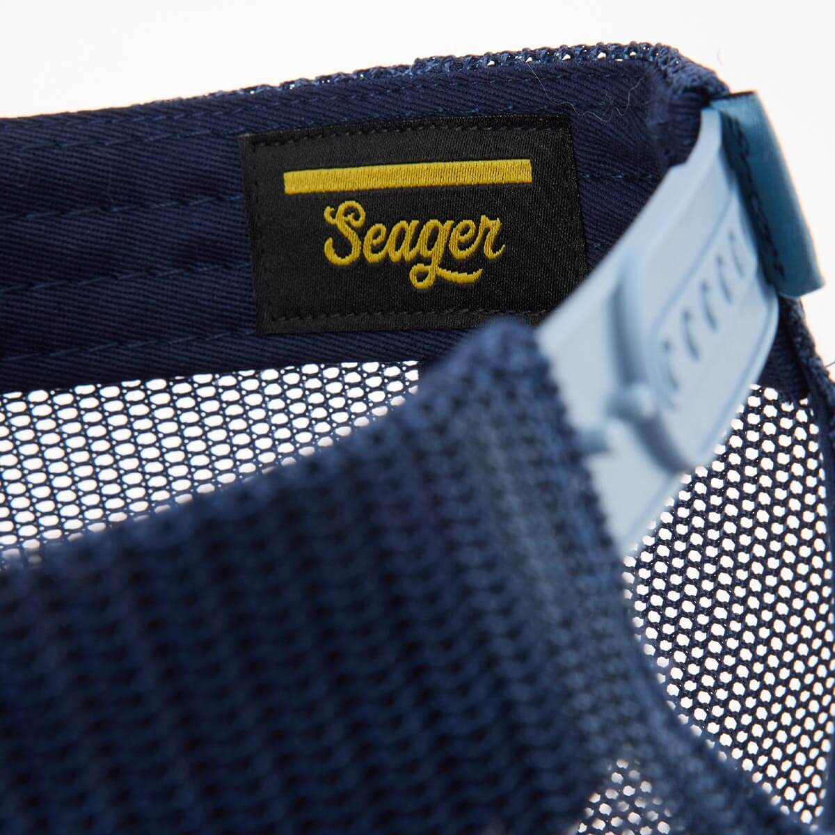 Seager Bradley Trucker Snapback FADED DENIM