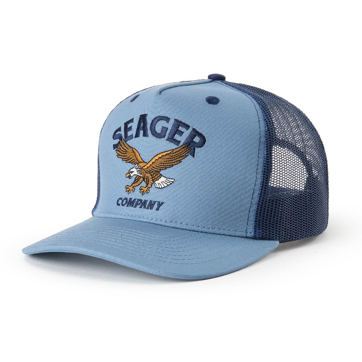 Seager Bradley Trucker Snapback FADED DENIM