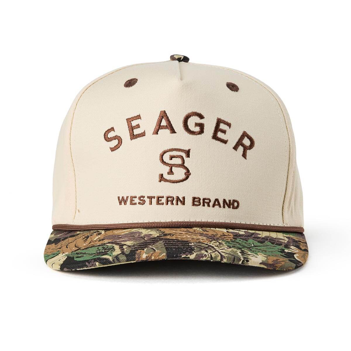 Seager Branded Snapback CREAM / CAMO