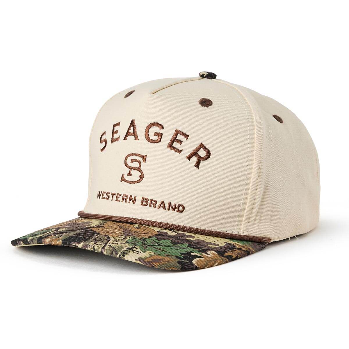 Seager Branded Snapback CREAM / CAMO