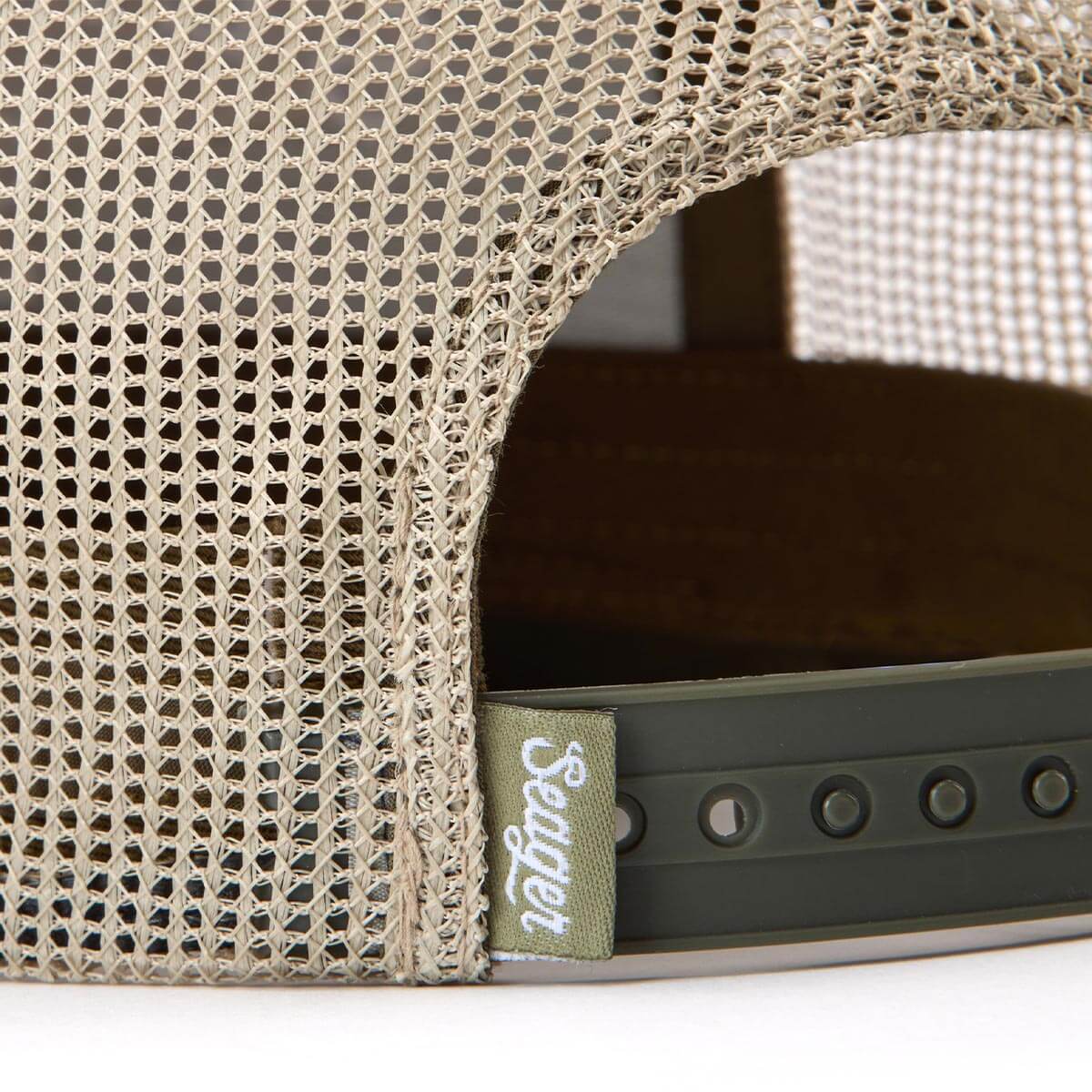 Seager Branded Trucker Snap GREEN