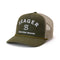 Seager Branded Trucker Snap GREEN