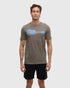 tentree M SS Summer Guitar Tee TIMBER/LAKESIDE