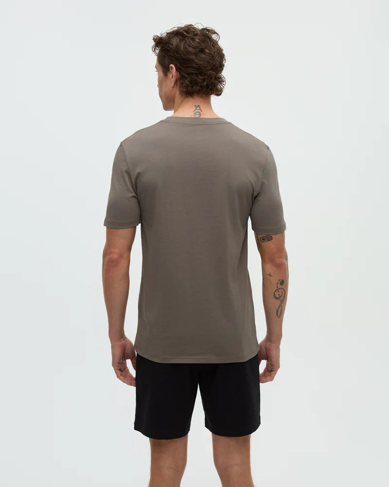 tentree M SS Summer Guitar Tee TIMBER/LAKESIDE