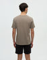 tentree M SS Sasquatch Adirondack Tee CLAY HEATHER
